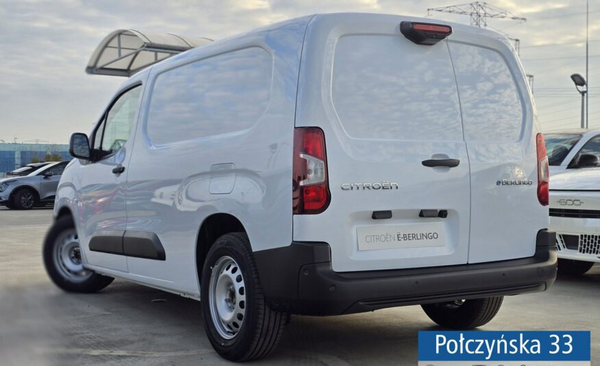 Citroen e-Berlingo 136 KM Van Long 750 kg 50 kWh | Koło zapasowe | Pak. Comfort Connect