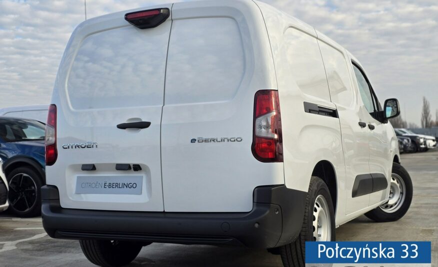 Citroen e-Berlingo 136 KM Van Long 750 kg 50 kWh | Koło zapasowe | Pak. Comfort Connect