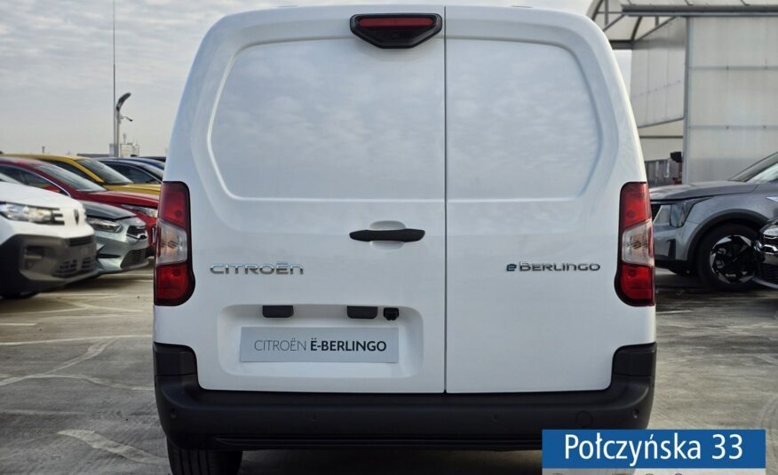 Citroen e-Berlingo 136 KM Van Long 750 kg 50 kWh | Koło zapasowe | Pak. Comfort Connect