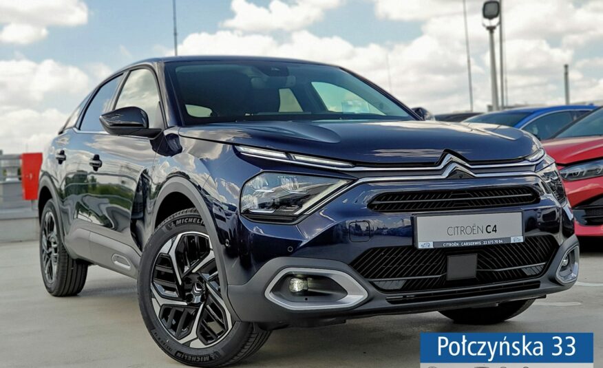 Citroen C4 1.2 130 EAT8 MAX |Grzane fotele|Pakiet Jazdy Autonomicznej