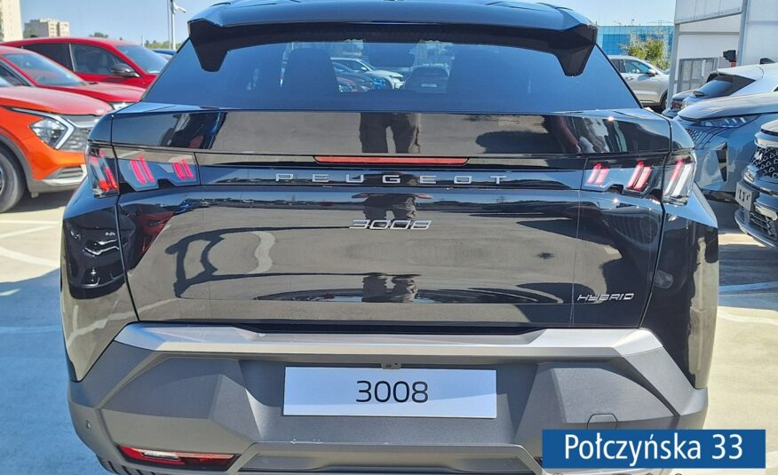 Peugeot 3008 1.2 Hybrid 136 KM eDCS6 Allure|Pak. Bezpiecz, Panorama|Polisa za 1 %