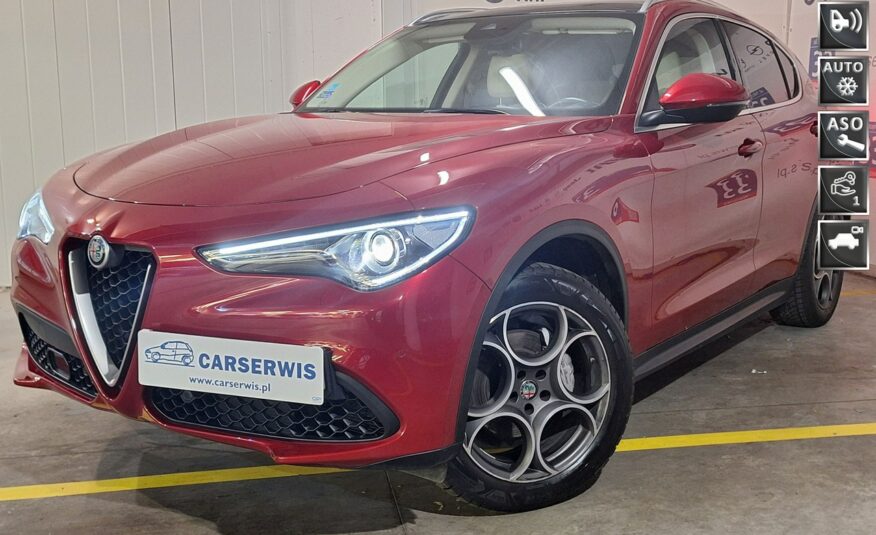 Alfa Romeo Stelvio Salon Polska | Pierwszy właściciel | Serwis  ASO | Rosso Competizione