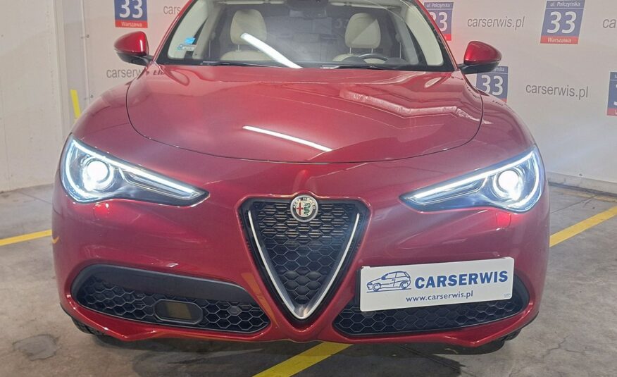 Alfa Romeo Stelvio Salon Polska | Pierwszy właściciel | Serwis  ASO | Rosso Competizione