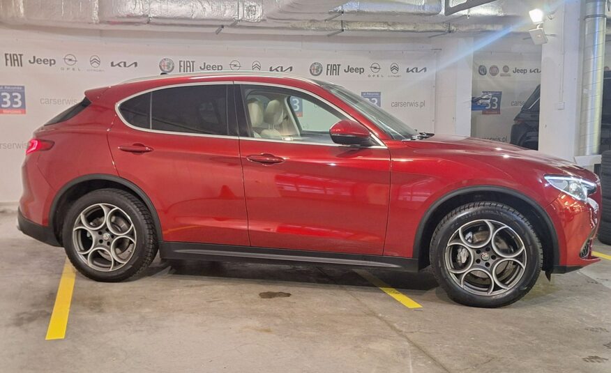 Alfa Romeo Stelvio Salon Polska | Pierwszy właściciel | Serwis  ASO | Rosso Competizione