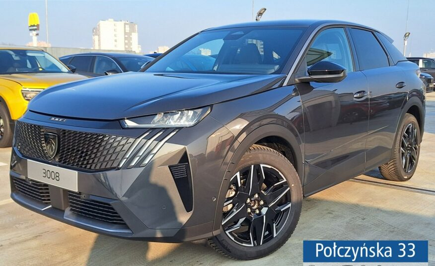 Peugeot 3008 1.2 Hybrid 136 KM eDCS6 Allure|Pak. Zim, Bezpieczeństwo|Polisa za 1 %