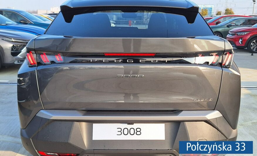 Peugeot 3008 1.2 Hybrid 136 KM eDCS6 Allure|Pak. Zim, Bezpieczeństwo|Polisa za 1 %