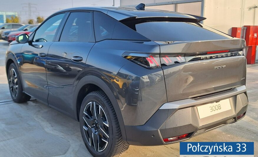 Peugeot 3008 1.2 Hybrid 136 KM eDCS6 Allure|Pak. Zim, Bezpieczeństwo|Polisa za 1 %