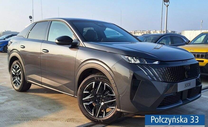 Peugeot 3008 1.2 Hybrid 136 KM eDCS6 Allure|Pak. Zim, Bezpieczeństwo|Polisa za 1 %