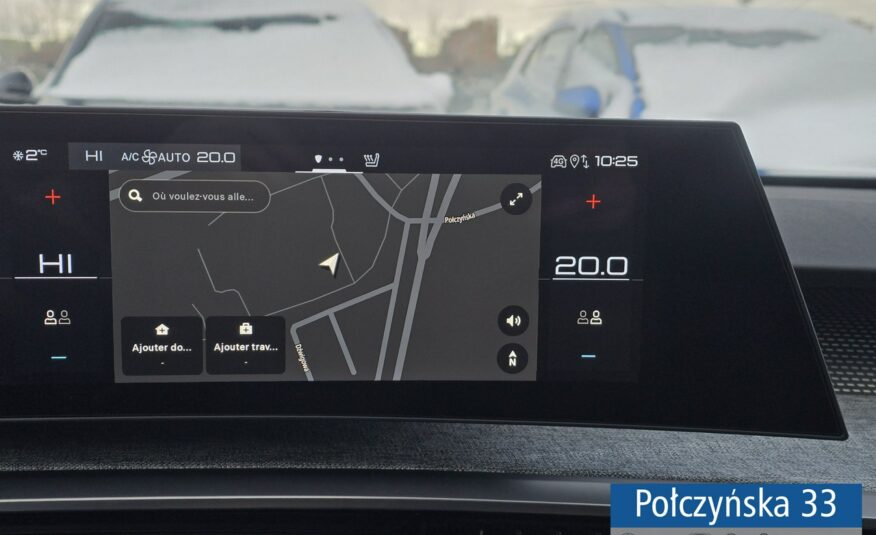 Peugeot 3008 1.2 Hybrid 136 KM eDCS6 GT|P. Zim, HiFi, Bezpieczeństwo|Polisa za 1 %