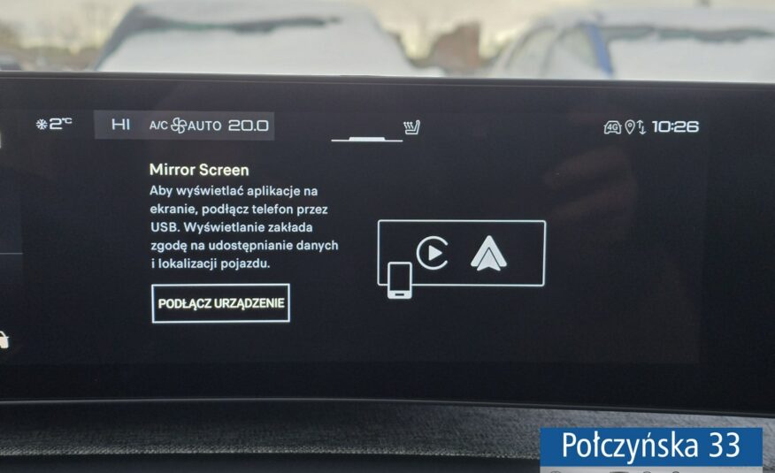 Peugeot 3008 1.2 Hybrid 136 KM eDCS6 GT|P. Zim, HiFi, Bezpieczeństwo|Polisa za 1 %