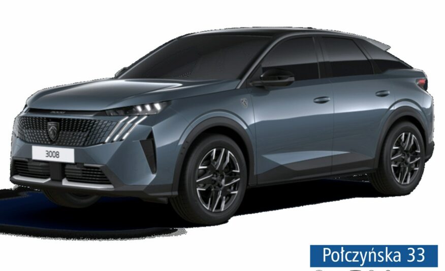 Peugeot 3008 1.2 Hybrid 136 KM eDCS6 GT|P. Zim, HiFi, Bezpieczeństwo|Polisa za 1 %