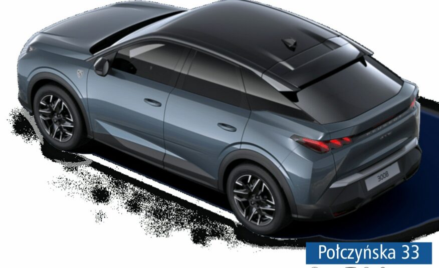 Peugeot 3008 1.2 Hybrid 136 KM eDCS6 GT|P. Zim, HiFi, Bezpieczeństwo|Polisa za 1 %