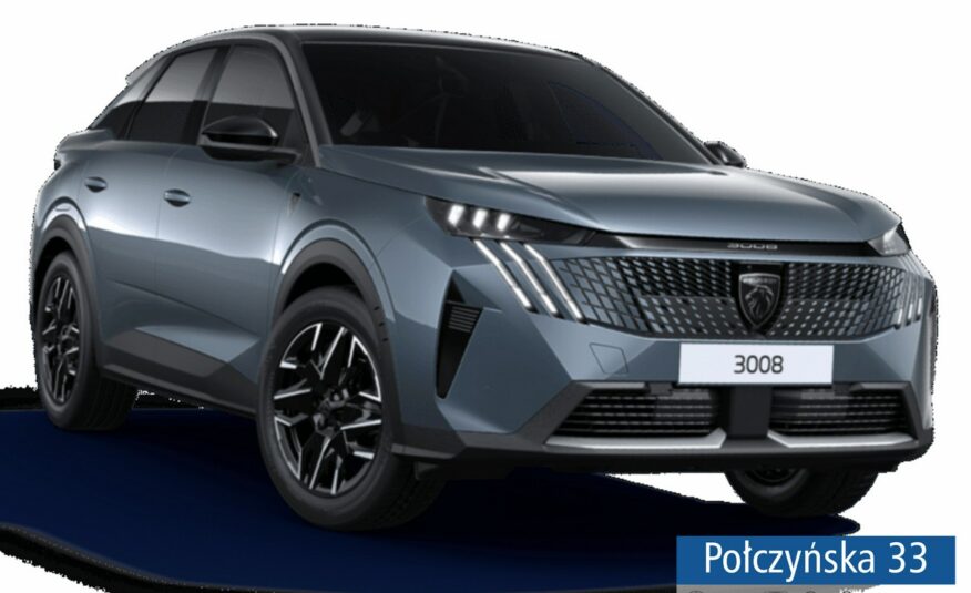 Peugeot 3008 1.2 Hybrid 136 KM eDCS6 GT|P. Zim, HiFi, Bezpieczeństwo|Polisa za 1 %