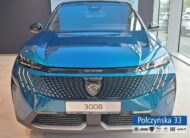 Peugeot 3008 1.2 Hybrid 136 KM eDCS6 GT|Pak. Zimowy, Bezpieczeństwo|Polisa za 1 %