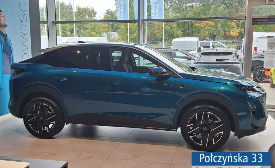 Peugeot 3008 1.2 Hybrid 136 KM eDCS6 GT|Pak. Zimowy, Bezpieczeństwo|Polisa za 1 %