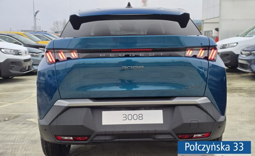 Peugeot 3008 1.2 Hybrid 136 KM eDCS6 Allure | Niebieski Obsession | Polisa za 1 %