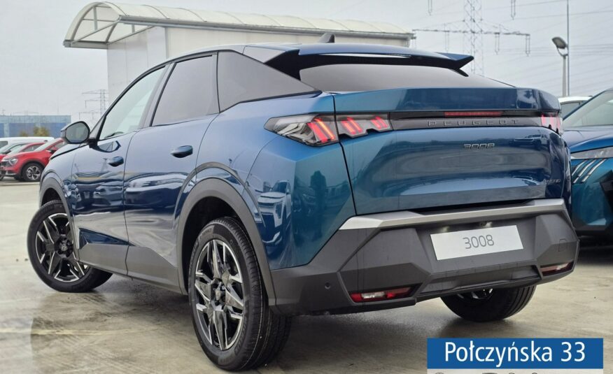 Peugeot 3008 1.2 Hybrid 136 KM eDCS6 Allure | Niebieski Obsession | Polisa za 1 %