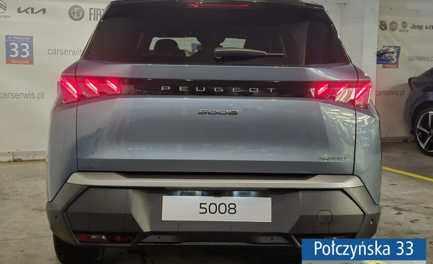 Peugeot 5008 1.2 Hybrid 136 KM eDCS6 GT|Pak. Bezp, Zimowy|Hak|Polisa za 1 %