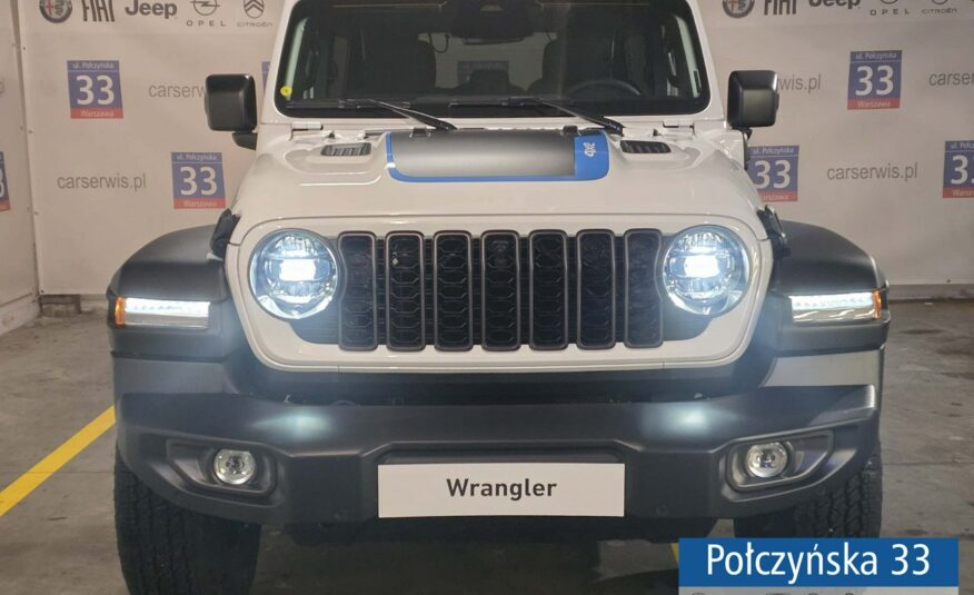 Jeep Wrangler Plug-In Hybrid Rubicon 2.0 ATX 4WD | Biały Bright| MY24