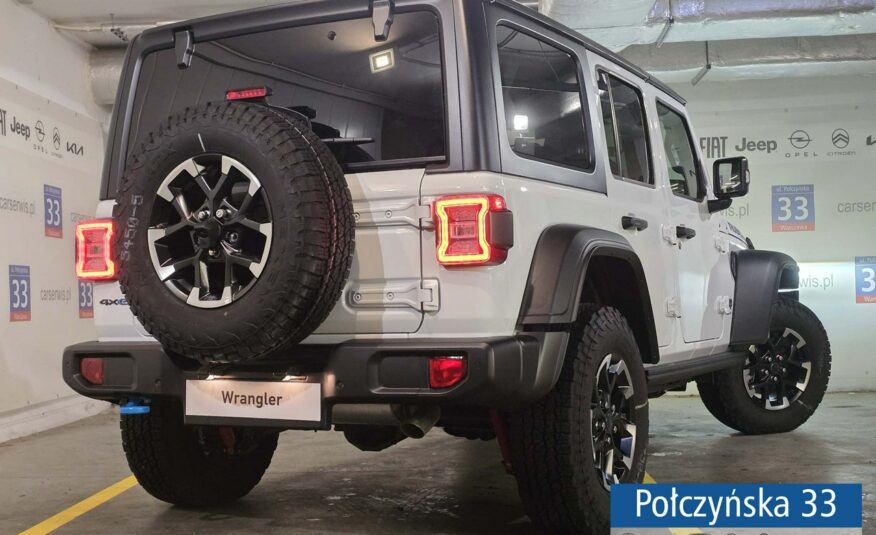 Jeep Wrangler Plug-In Hybrid Rubicon 2.0 ATX 4WD | Biały Bright| MY24