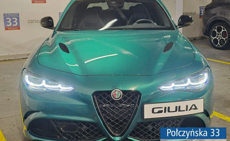 Alfa Romeo Giulia Quadrifoglio 2.9 V6 Bi-Turbo 520KM AT8 |Montreal Green|Akrapovic| MY23