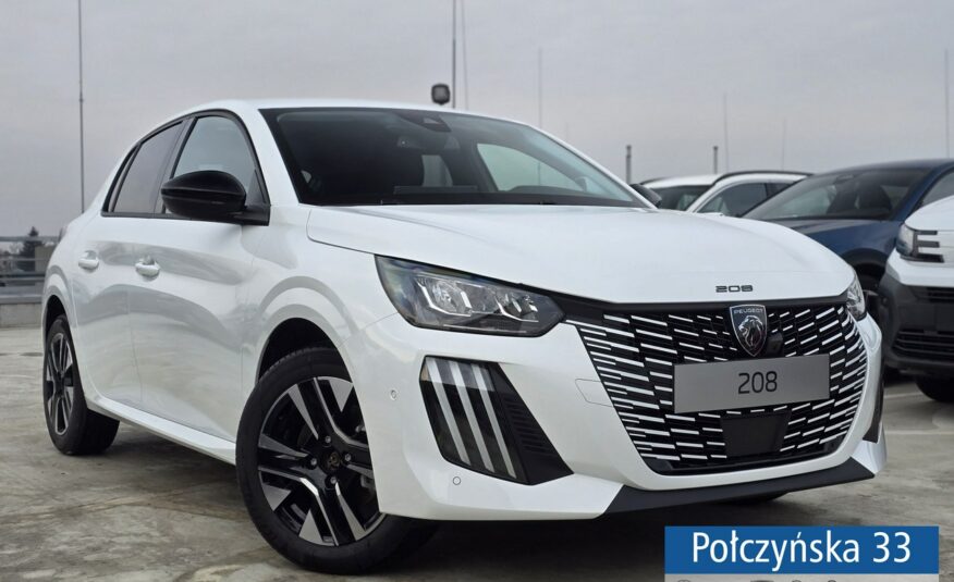 Peugeot 208 1.2 Hybrid 100 KM eDCS6 Allure | Kamera 360 stopni | Nawigacja