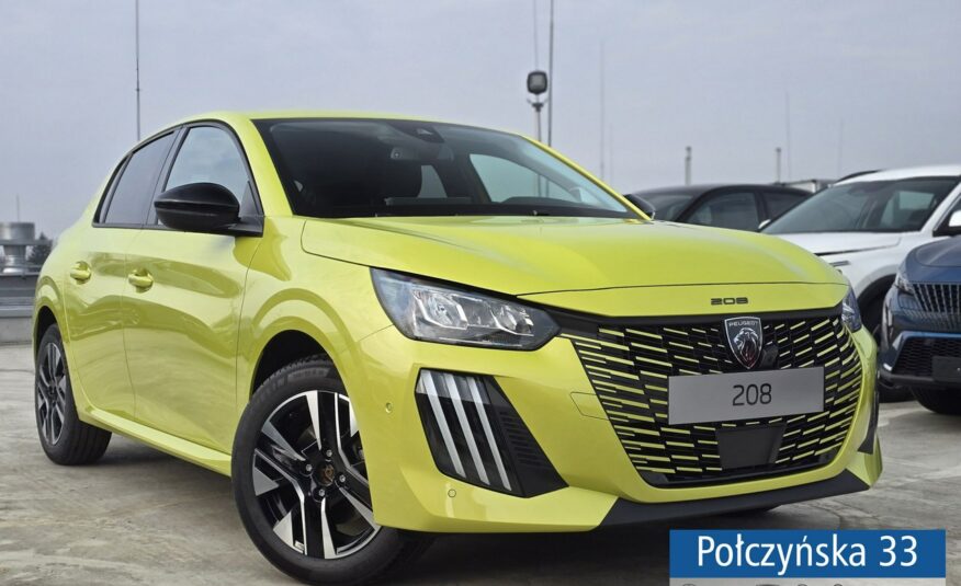 Peugeot 208 1.2 Hybrid 100 KM eDCS6 Allure | Kamera 360 stopni | Nawigacja