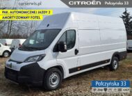 Citroen Jumper Furgon L4H3 2.2 180KM AT8 17m3|Pak. Autonomicznej Jazdy2, Amort. Fotel