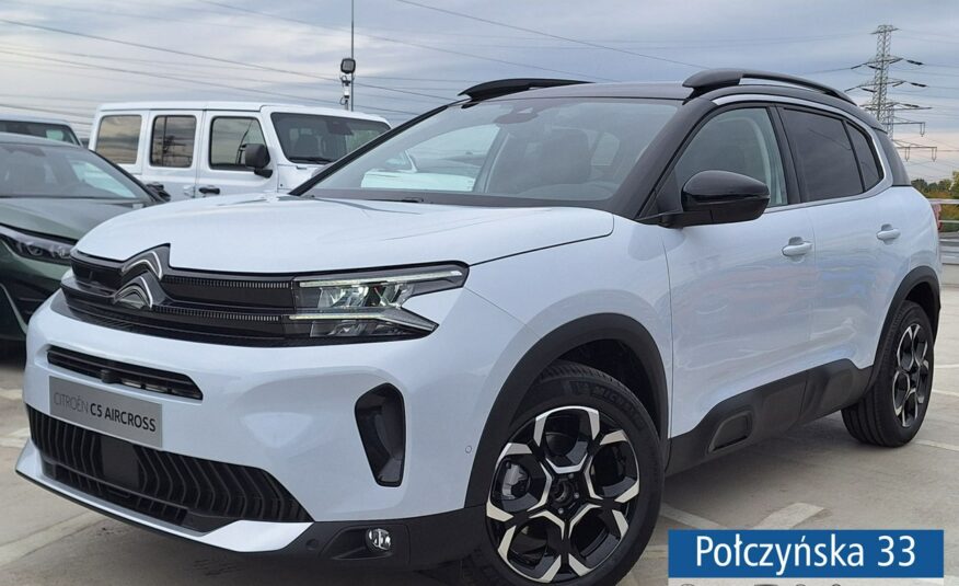 Citroen C5 Aircross 1.2 MHEV 145 koni wersja MAX elektryczna klapa