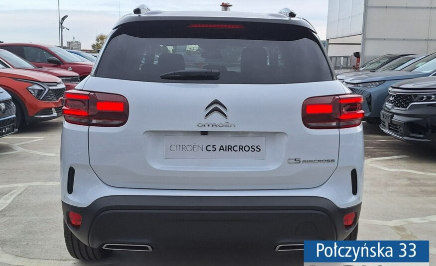 Citroen C5 Aircross 1.2 MHEV 145 koni wersja MAX elektryczna klapa