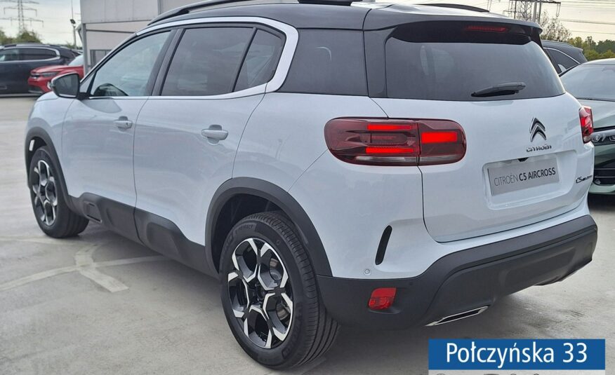 Citroen C5 Aircross 1.2 MHEV 145 koni wersja MAX elektryczna klapa