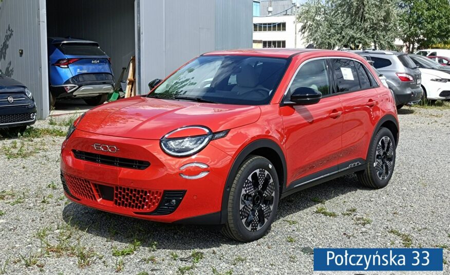 Fiat 600 1.2 110 KM DCT6 Hybrid |Promocyjne AC/OC za 1 zł