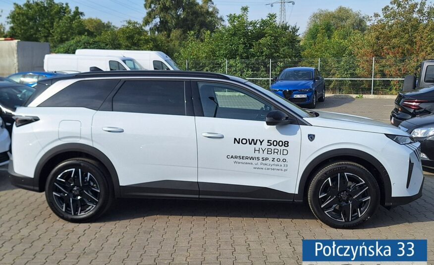 Peugeot 5008 1.2 Hybrid 145 KM eDCS6 GT | Pakiet Bezpieczeństwo |Nowy Model|Demo