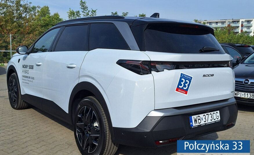 Peugeot 5008 1.2 Hybrid 145 KM eDCS6 GT | Pakiet Bezpieczeństwo |Nowy Model|Demo