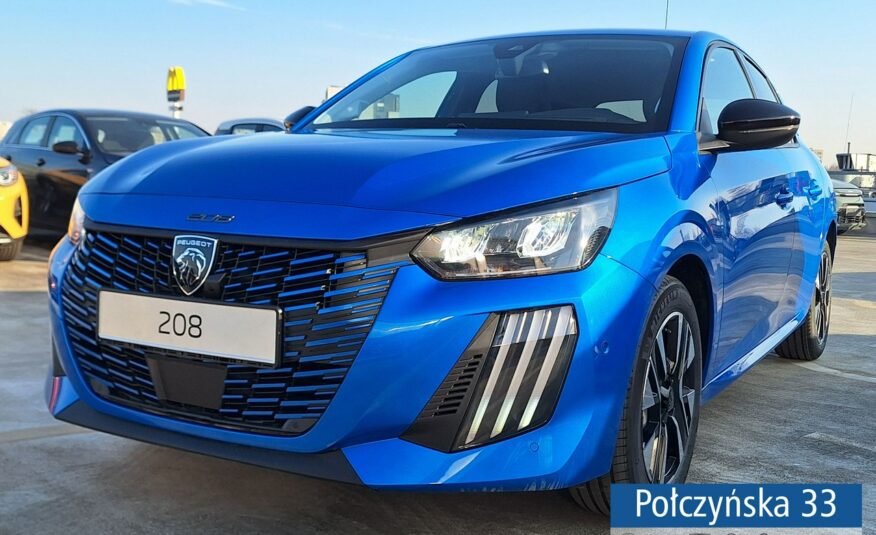 Peugeot 208 1.2 Hybrid 110 KM eDCS6 Allure|Kamera 360 stopni|grzane fotele|Navi