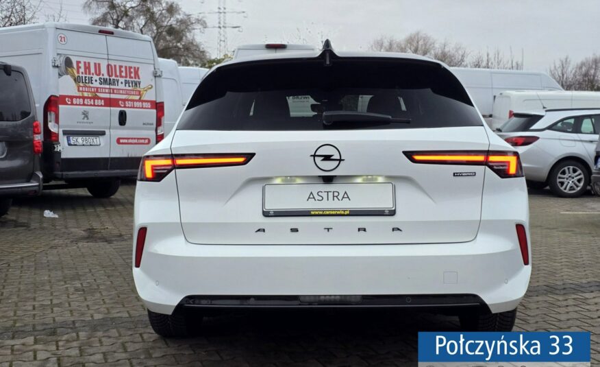 Opel Astra ST GS 1.2 Hybrid eDTC6 145 KM S/S | Biały | Pakiet Zimowy | 2024