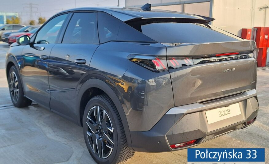 Peugeot 3008 1.2 Hybrid 145 KM eDCS6 Allure|Pak. Zim, Bezpieczeństwo|Polisa za 1 %