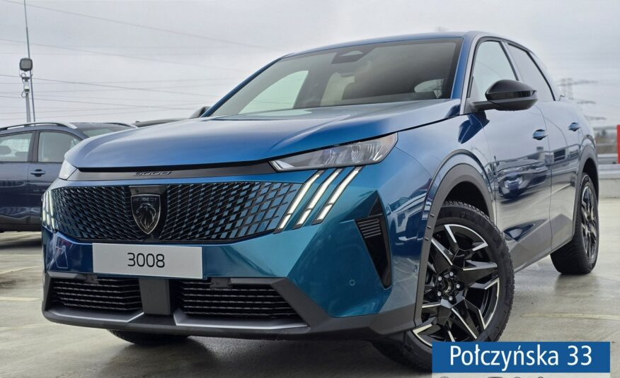 Peugeot 3008 1.2 Hybrid 145 KM eDCS6 Allure | P. Zim, Bezp, Panorama|Polisa za 1 %