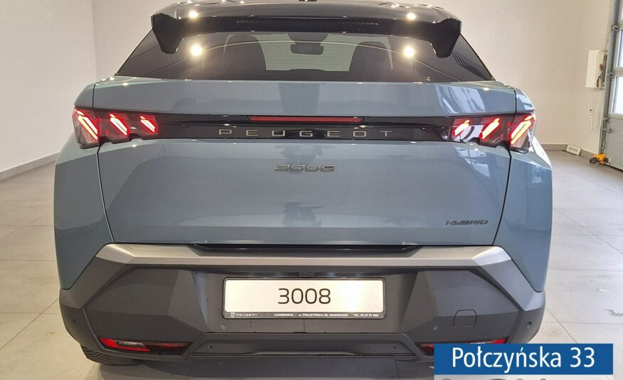 Peugeot 3008 1.2 Hybrid 145 KM eDCS6 GT|P. Zim, HiFi, Bezpieczeństwo|Polisa za 1 %