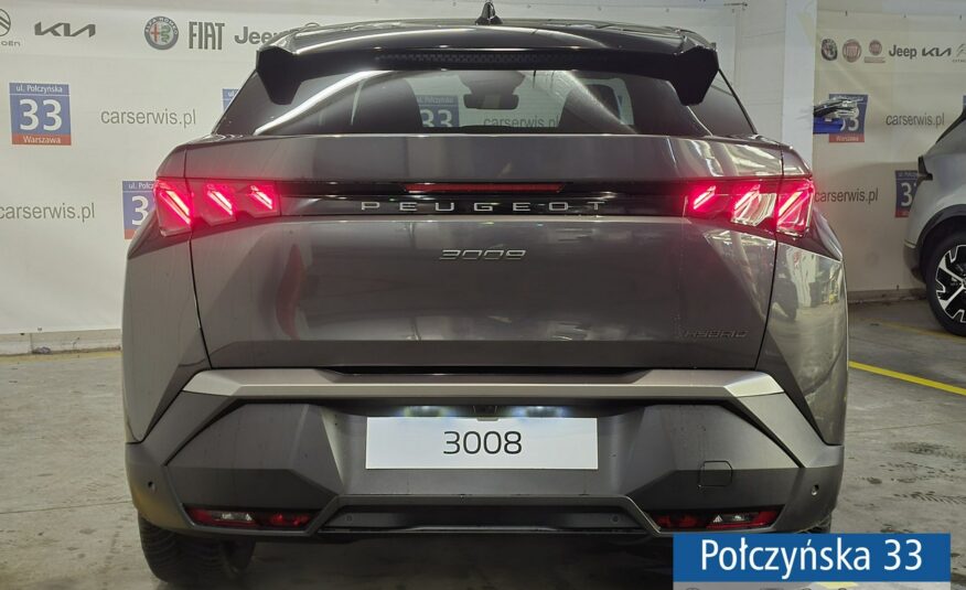 Peugeot 3008 1.2 Hybrid 145 KM eDCS6 GT|Pak. Zimowy, Bezpieczeństwo|Polisa za 1 %