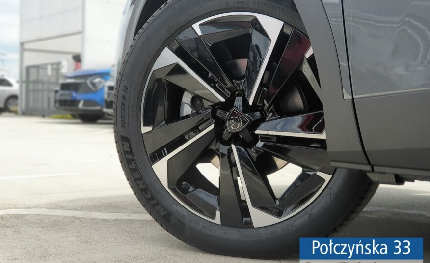 Peugeot 408 1.2 Hybrid 145 KM eDCS6 Allure|Pak. Bezpieczeństwo, Łączność, Zimowy