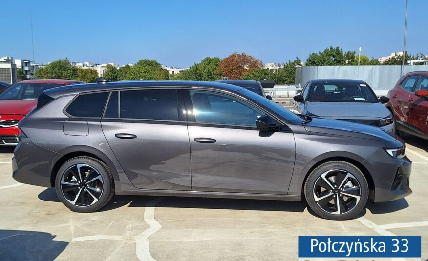 Opel Astra ST GS 1.2 Hybrid eDTC6 145 KM S/S | Szary | Pakiet Zimowy | 2024