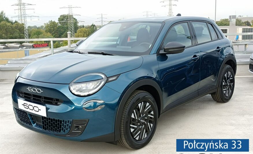 Fiat 600 1.2 110 KM DCT6 Hybrid  | Promocyjne AC/OC za 1 zł