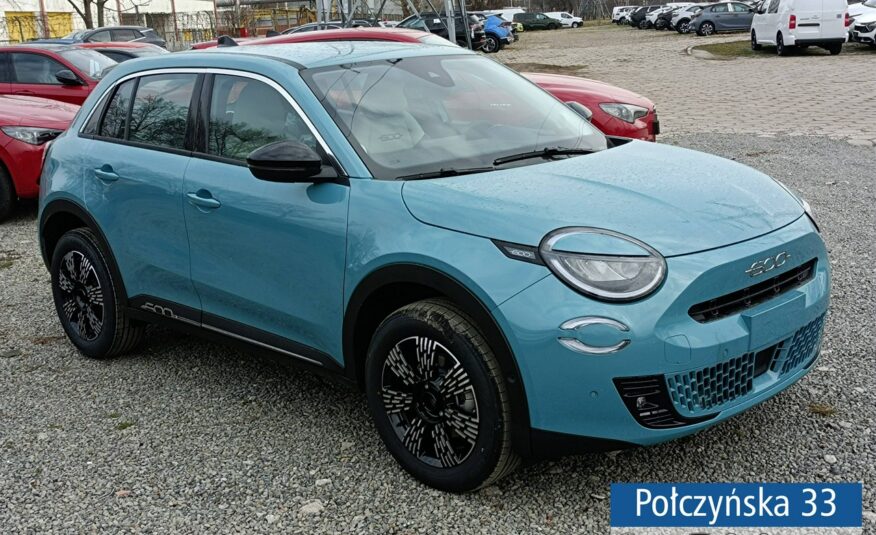 Fiat 600 1.2 110 KM DCT6 Hybrid| Pakiet Styl i Komfort | 2025