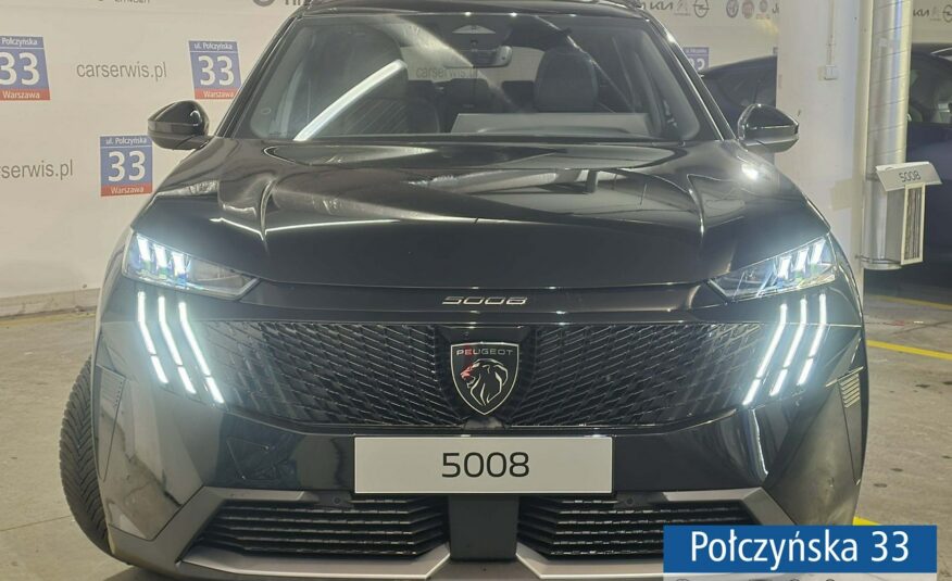 Peugeot 5008 1.2 Hybrid 145 KM eDCS6 GT|Pak. Bezp, Zimowy, Panorama|Polisa za 1 %