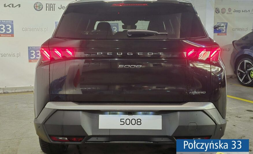 Peugeot 5008 1.2 Hybrid 145 KM eDCS6 GT|Pak. Bezp, Zimowy, Panorama|Polisa za 1 %