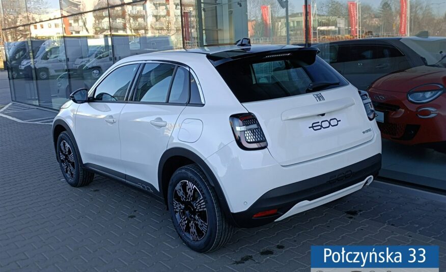 Fiat 600 1.2 110 KM e-DCT6 Hybrid  | Pakiet Styl, Komfort  |2025