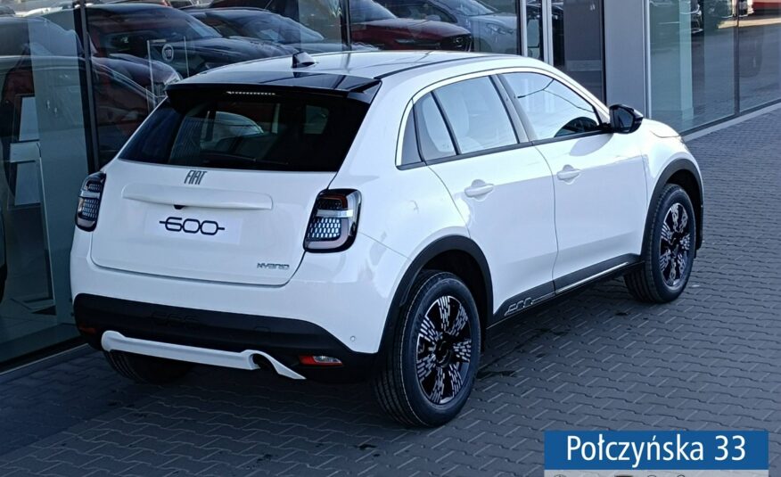 Fiat 600 1.2 110 KM e-DCT6 Hybrid  | Pakiet Styl, Komfort  |2025