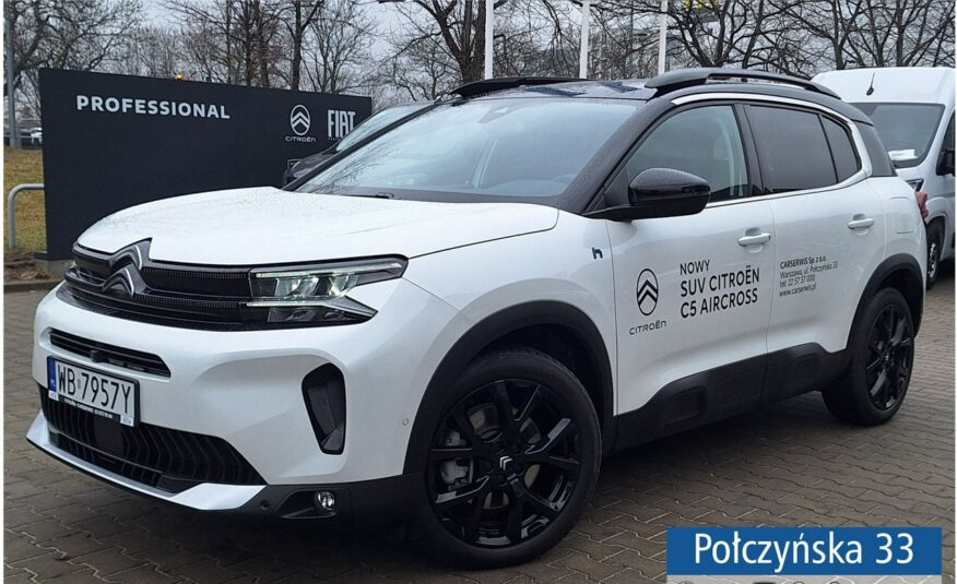 Citroen C5 Aircross 1.6 PHEV 225 KM AT8 Max|Pak. Black, Techno, Citroen Play