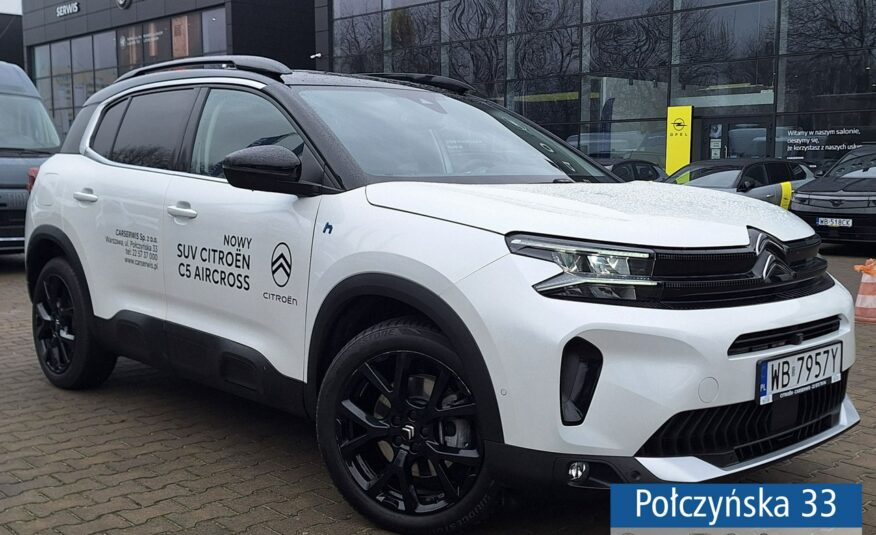 Citroen C5 Aircross 1.6 PHEV 225 KM AT8 Max|Pak. Black, Techno, Citroen Play